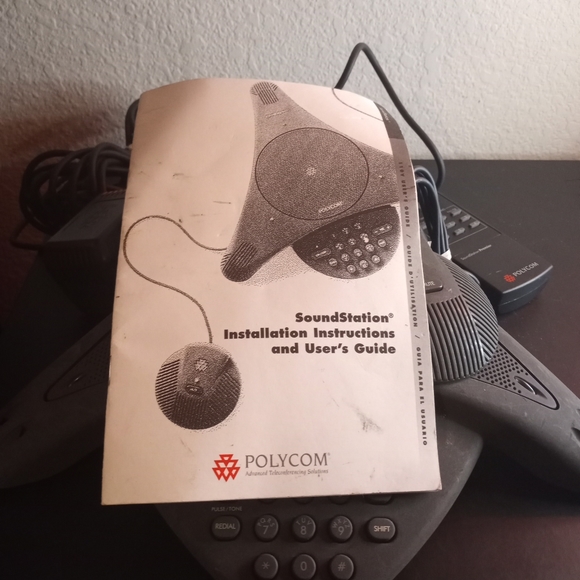 Polycom SoundStation 2 Corded Conference Phone - Black - Picture 4 of 4